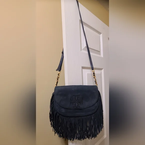 Tory Burch frindge crossbody bag - Picture 2 of 10